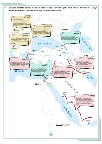 1.Dünya Savaşı'nda Osmanlı Devleti