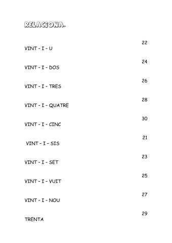 Números 21-30