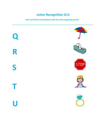 Letter Recognition Q-U