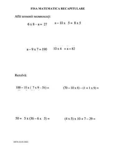 Matematica