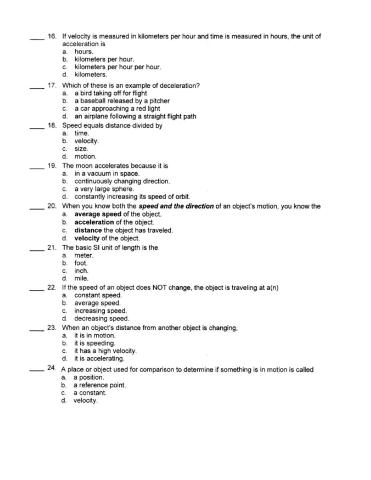 Unit Nine Study Guide page 2