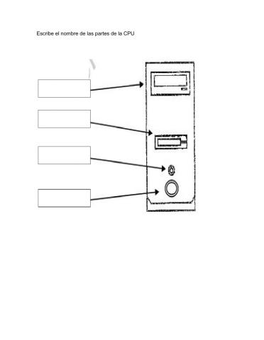 Partes de cpu