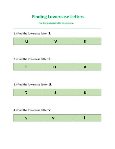 Finding lowercase letters-3