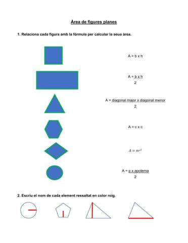 Àrea figures planes