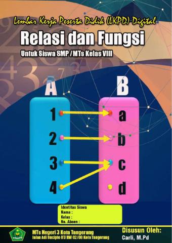 Lkpd digital relasi dan fungsi