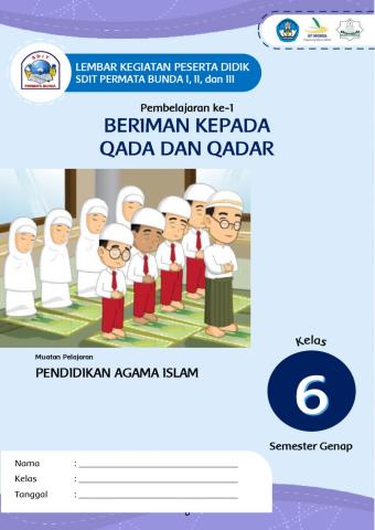 Bab 8: Iman kepada qada dan qadar