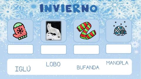 Vocabulario invierno