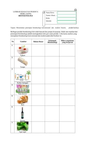 Bioteknologi