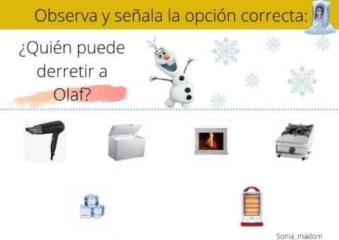 ¿Quién puede derretir a Olaf?