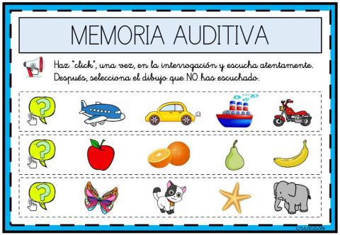 Memoria auditiva