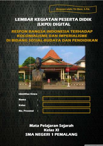 Lkpd digital sejarah Kolonialisme dan Imperialisme