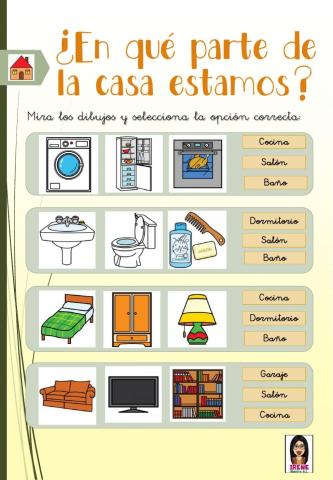 ¿En qué parte de la casa estamos?