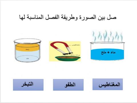 فصل المخاليط رابع