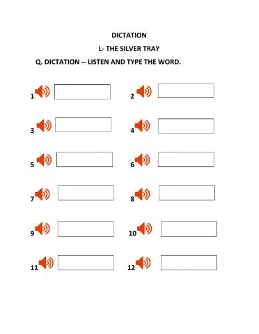 English dictation