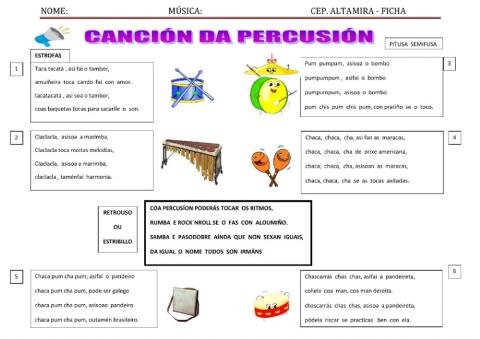 Canción da Percusión