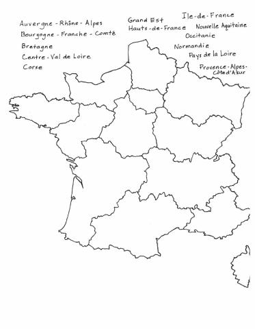 Regions of France