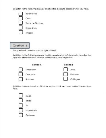 National 5 Practise Q5