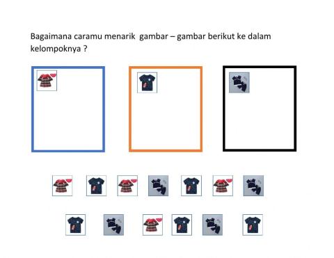 Bagaimana caramu mengelompokkan?