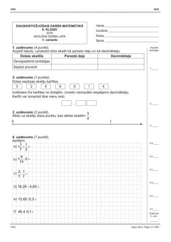 Matematika diagnostika