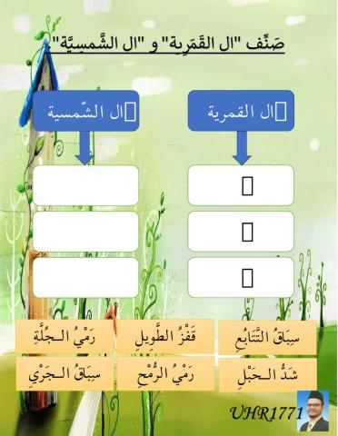 Bahasa Arab Tahun 6 (Tajuk 1 قمرية شمسية)