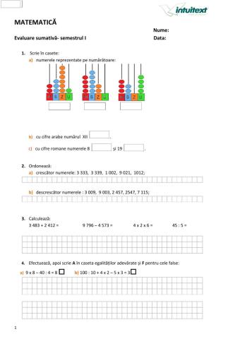 Matematică