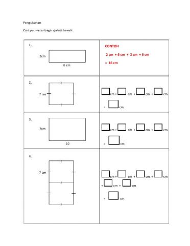 Perimeter - Matematik Tingkatan 4 KSSMPK