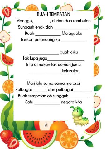 Buah Tempatan