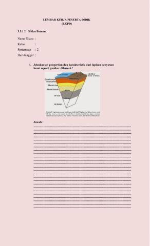 Lkpd part 2 siklus batuan X IIS