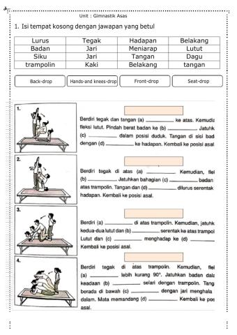 unit 1: Gimnastik Asas Tingkatan 1