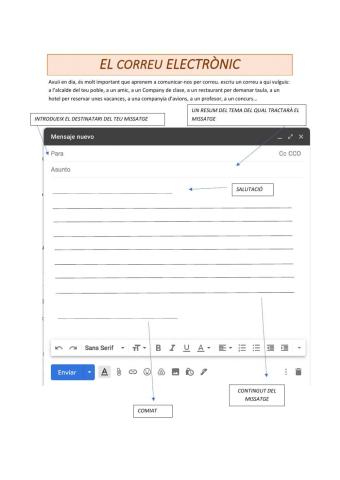 Escrivim un Correu