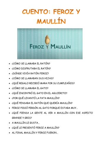 Cuento feroz y maullín