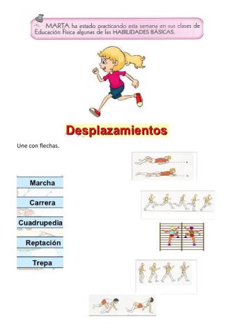 Desplazamientos