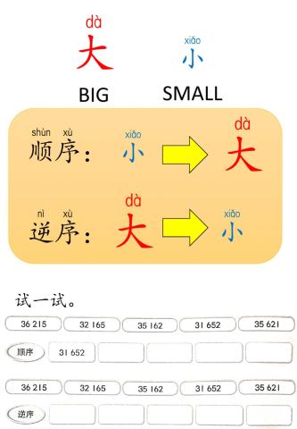 四年级数学 单元一：比较和排列数目