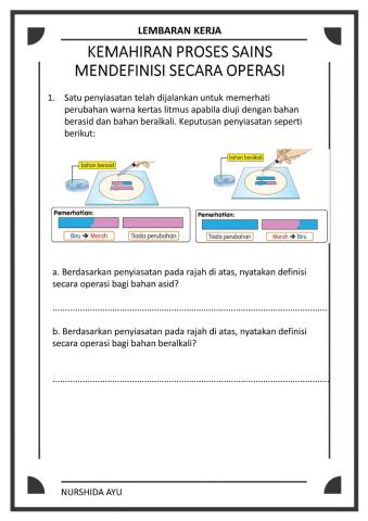 Mendefinisi secara operasi