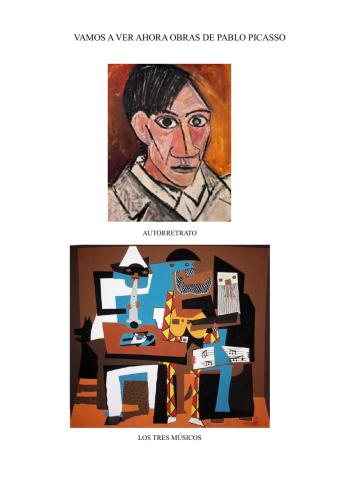 Obras de Pablo Picasso