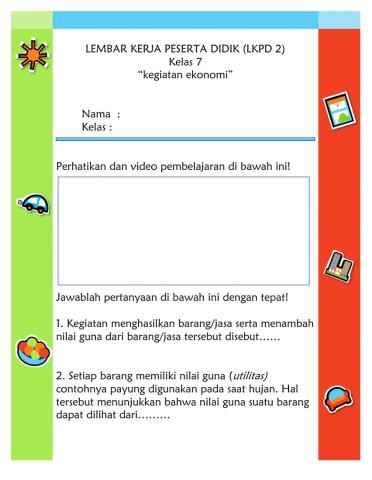 Kegiatan Ekonomi