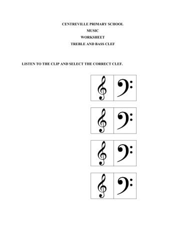 Musical Clefs