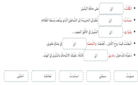 وداعا يا أحبائي-المفردات