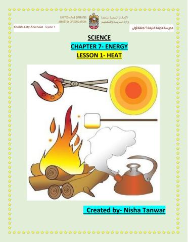 Chapter 7 lesson 1 HEAT