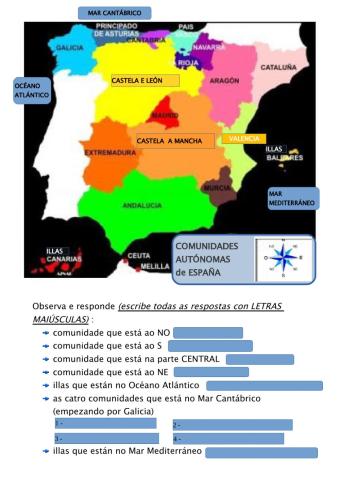 Comunidades autónomas de españa