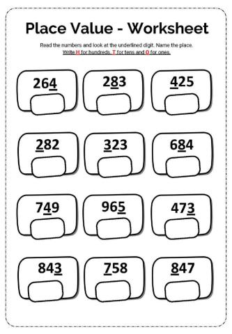 PLACE VALUE 1