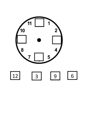 Clock fill-in