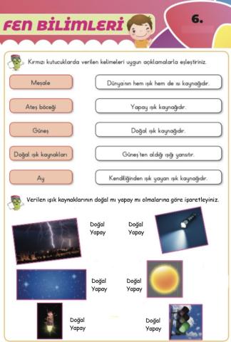 Fen Bilimleri 3.hafta sayfa 3