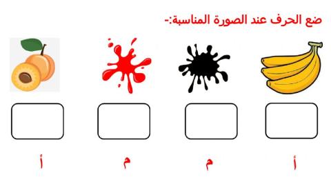 تدريبات الالف و الميم