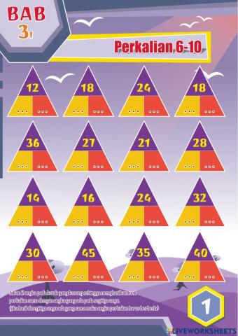 Perkalian 6-10 P3