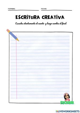 Escritura creativa