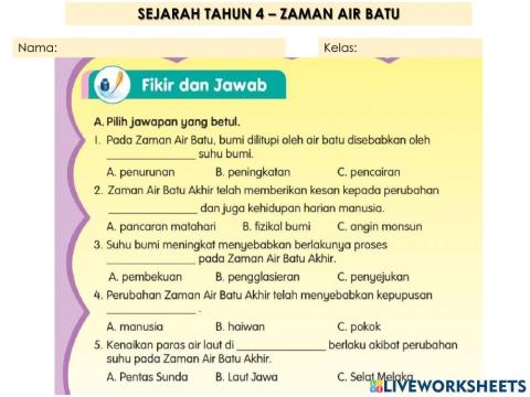 Sejarah Tahun 4