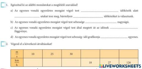 7. oszt: 17. old. 1-es- 2 es feladat