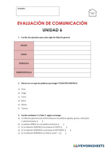 Evaluación