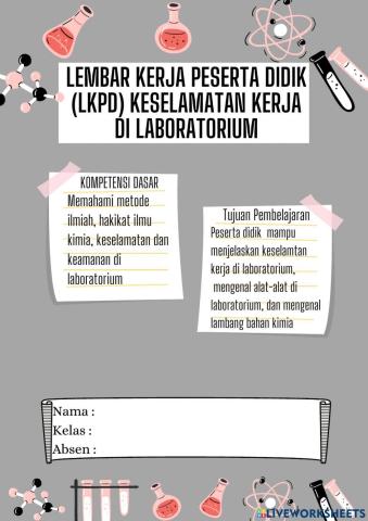 Keselamatan dan Keamanan Kerja di Laboratorium